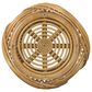 Pacific Landing Dahlia Round End Table in Natural Brown, , large