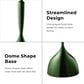 Furniture of America Gleam Round End Table in Polished Green, , large