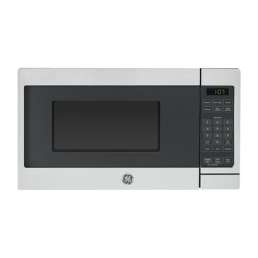 GE Appliances 0.7 Cu.Ft. Countertop Microwave Oven with Optional Hanging Kit in Stainless Steel, , large