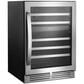 Whirlpool 24" Wide Undercounter Wine Center with 46 Bottle Wine Storage in Stainless Steel, , large