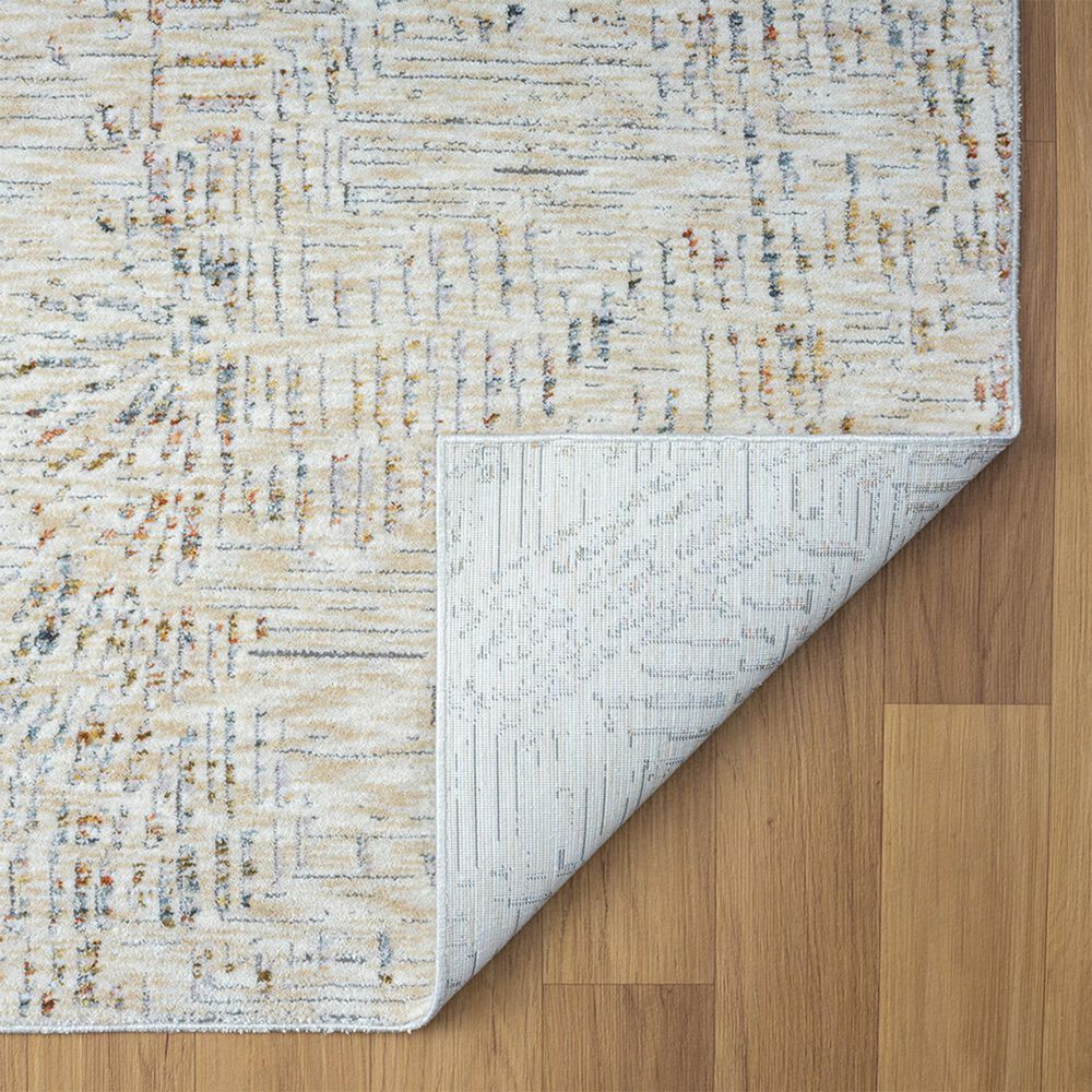 L&amp;R Resources Allure Light Gray and Ivory 10&#39; x 14&#39; Area Rug, , large
