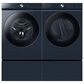 Samsung Bespoke 5.3 Cu. Ft. Front Load Washer and 7.6 Cu. Ft. Electric Dryer Laundry Pair in Brushed Navy, , large