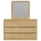 Mayberry Hill Rosalie 4 Piece Queen Panel Bedroom Set in Natural, , large