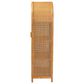 Baxton Studio Paloma 2-Door Large Storage Cabinet in Light Honey, , large