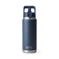 YETI Rambler 26 Oz Bottle with Straw Cap in Navy, , large