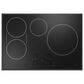 Cafe 2-Piece Kitchen Package with Matte Black 30" Smart Built-In Convection Single Wall Oven and Black 30" Touch Control Induction Cooktop, , large