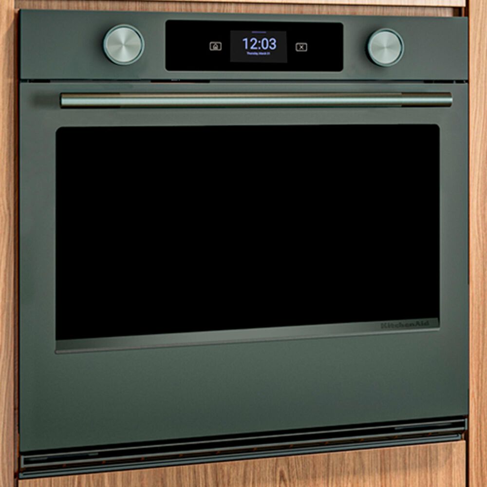 KitchenAid 5 Cu. Ft. Smart Electric Single Wall Oven with Intelligent Cooking Camera in Juniper, , large