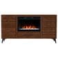 Legends Home Malibu 64" Fireplace Console in Bourbon, , large