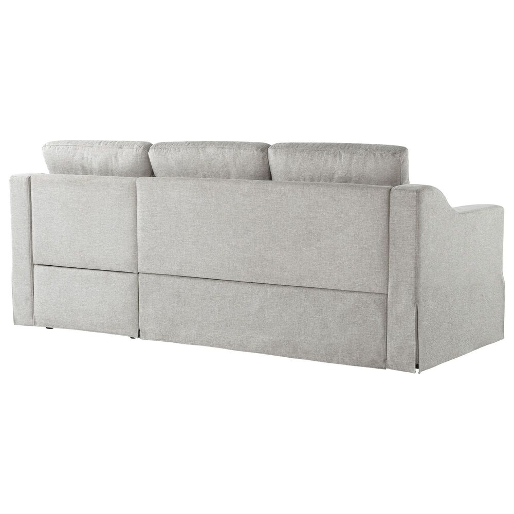 Lifestyle Solutions Haddington Stationary Convertible Sofa with Chaise in Linen, , large