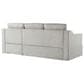 Lifestyle Solutions Haddington Stationary Convertible Sofa with Chaise in Linen, , large