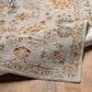Surya Reina Light Gray, Cream, Denim, Rust, Mustard, Olive and Tan 2"7" x 3"11" Area Rug, , large