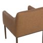 Club Collection By Sunpan Olea Arm Chair with Milliken Cognac Cushion in Bronze, , large