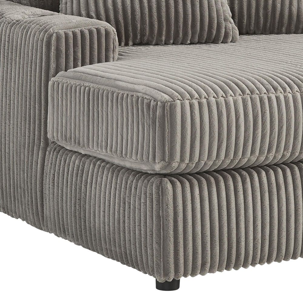 Ashley Lindyn Chaise in Fog, , large