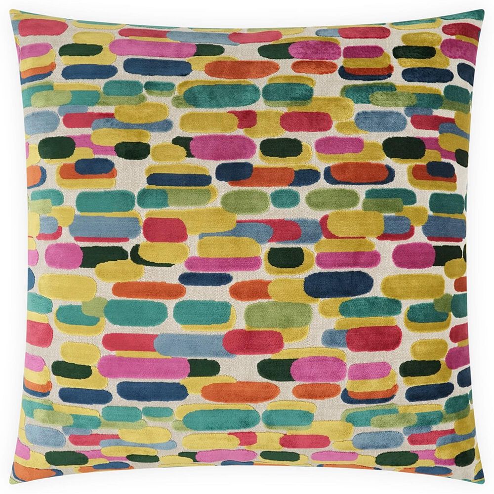 D.V.Kap Inc Capsules 24" Square Throw Pillow in Carnival, , large