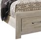 Ashley Bellaby Queen Storage Bed In Whitewash, , large