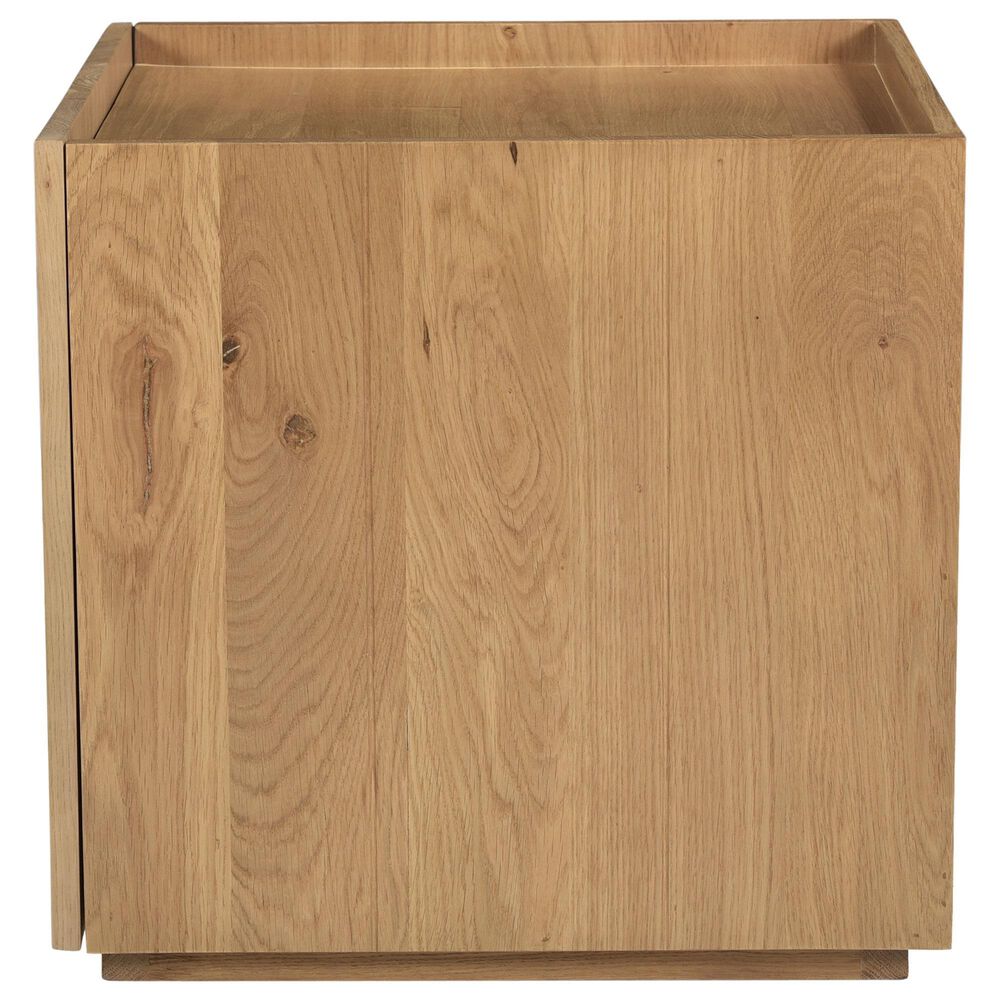 Moe&#39;s Home Collection Plank 2 Shelves Nightstand in Natural, , large