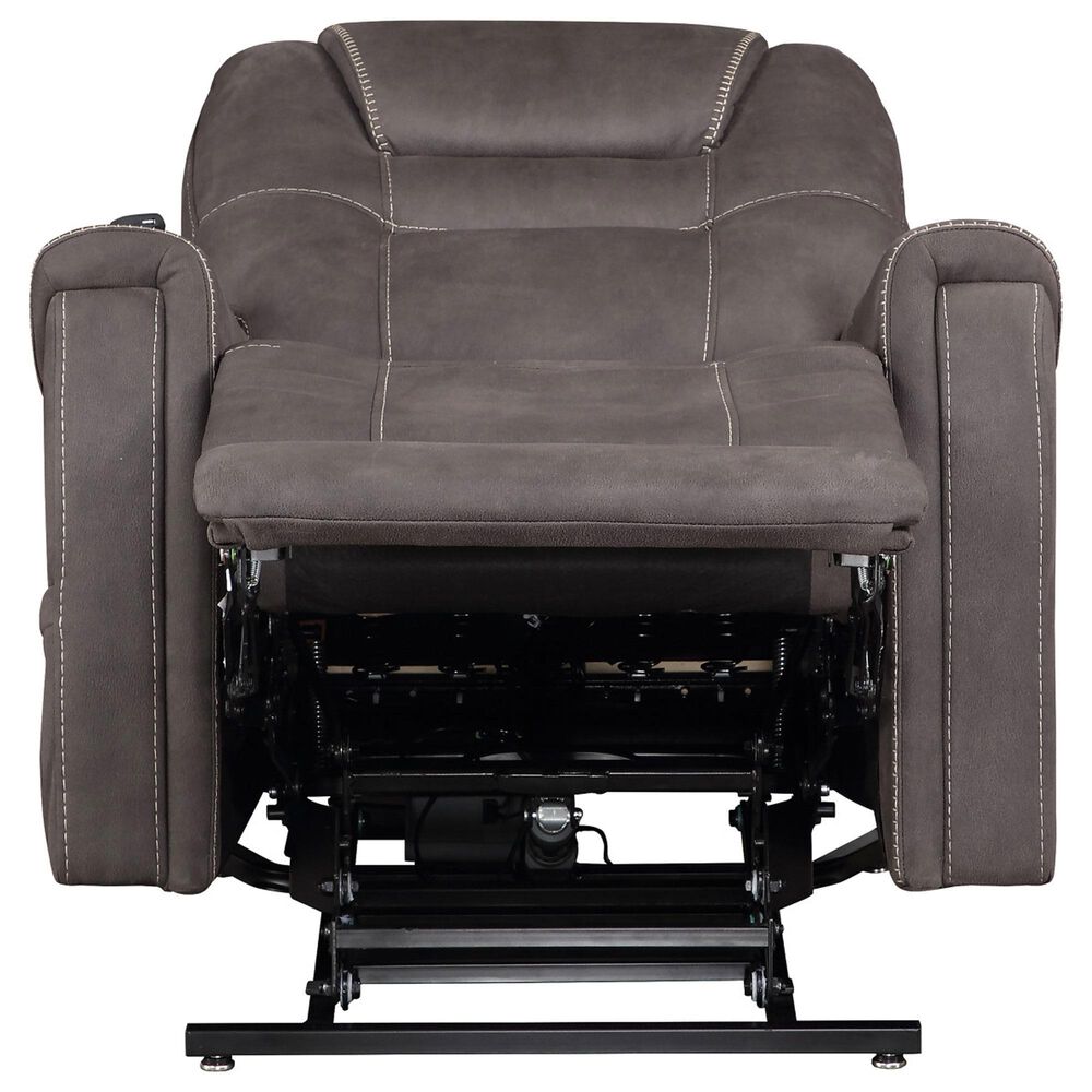 Steve Silver Brisbane Power Lift Chair in Neutral Stone, , large