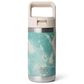 YETI Rambler Jr. 12 Oz Kids Water Bottle with Color-Matched Straw Cap in Sea View, , large