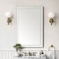 James Martin Vanities Glenbrooke 26" Rectangular Mirror in Bright White, , large