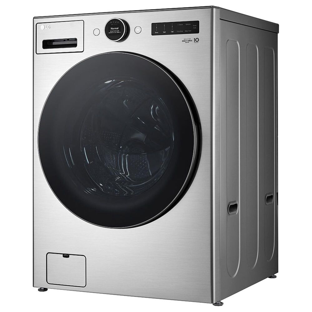 LG 4.5 Cu. Ft. Ultra Large Capacity Front Load Washer with AIDD In Gray, , large