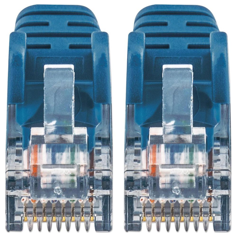 Intellinet Cat6 UTP Slim Network Patch Cable 2m in Blue, , large