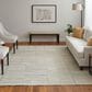 Feizy Bluff 5" x 8" Gray and Natural Area Rug, , large
