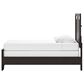 Ashley Covetown Twin Panel Bed in Dark Brown, , large
