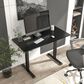 Furniture of America Villalobos Adjustable Office Desk in Black, , large