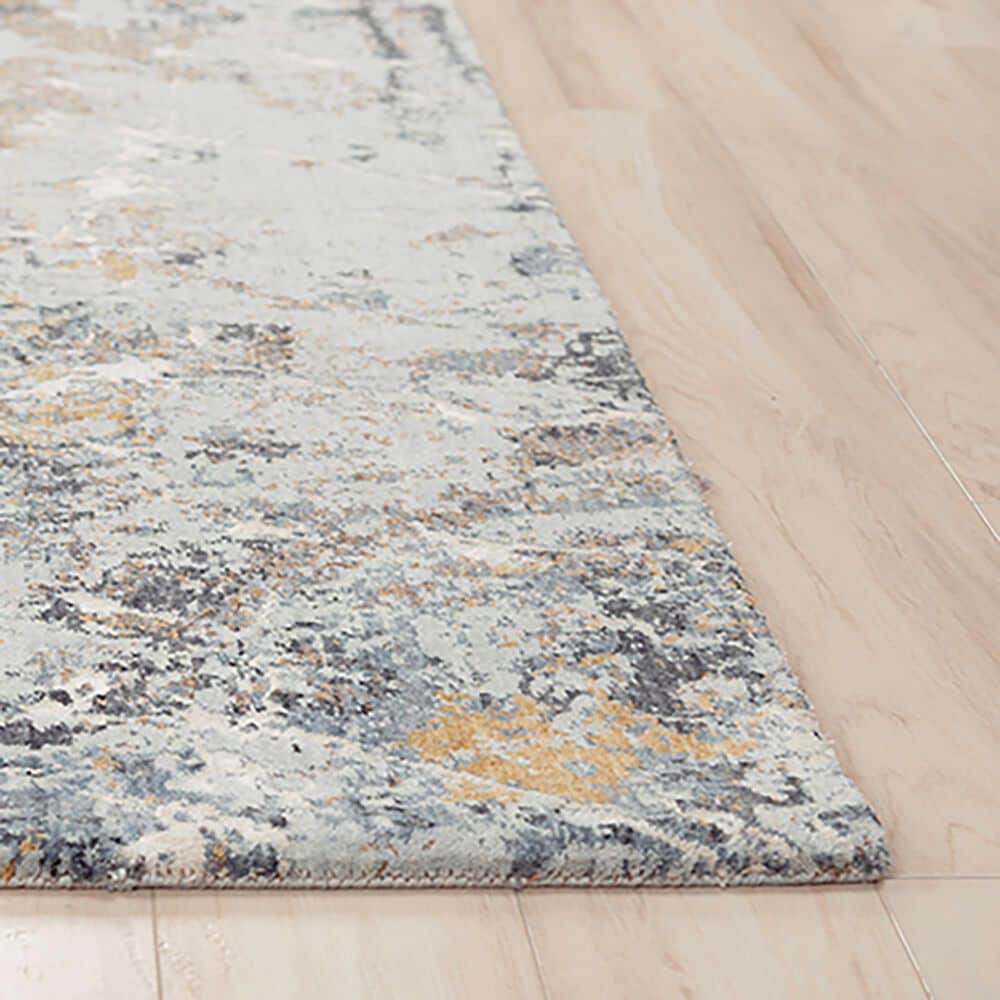 RIZZY Logan LOG731 5&#39;2&quot; x 7&#39;9&quot; Blue Area Rug, , large