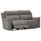 Ashley Next-Gen DuraPella Power Reclining Sofa with Power Headrest in Slate, , large