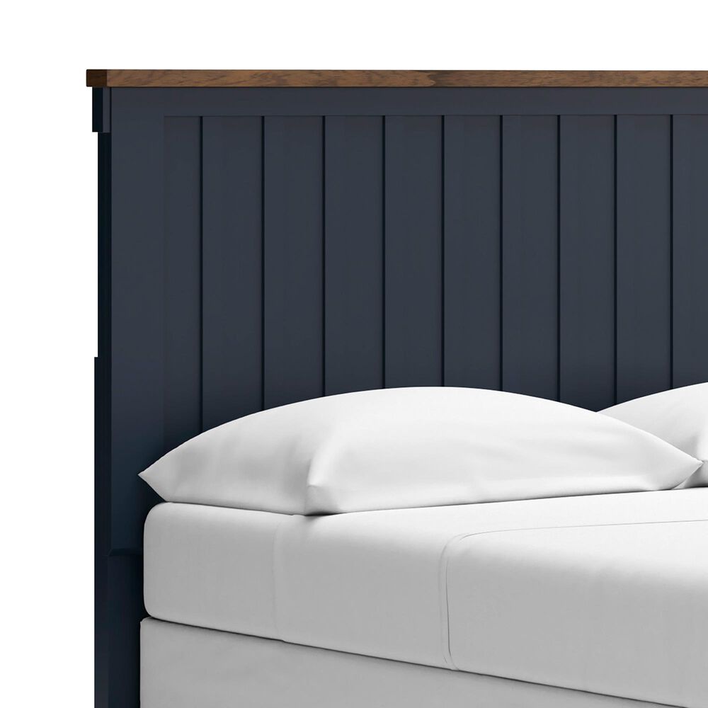 Ashley Landocken Full Panel Bed in Brown and Blue, , large