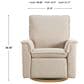 Baby Appleseed Anza Manual Swivel Glider Recliner in Taupe, , large