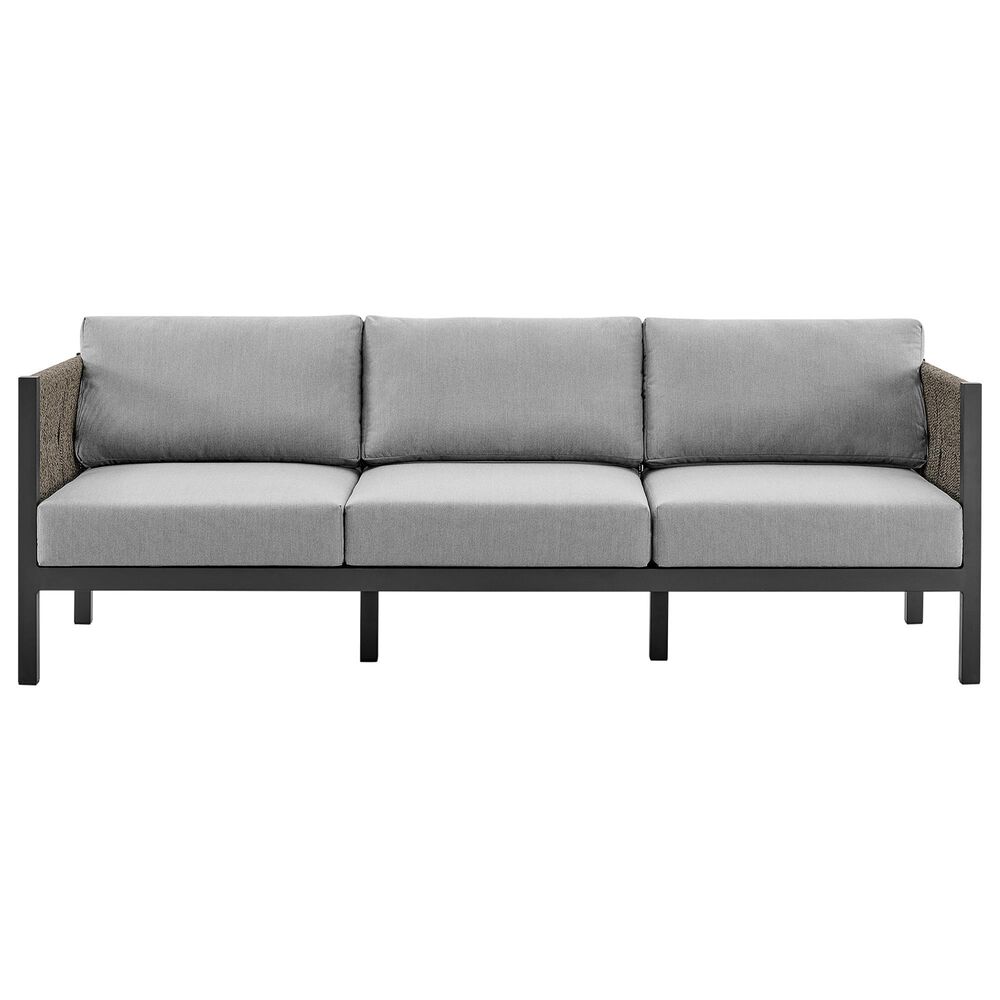 Blue River Cuffay 4-Piece Patio Conversation Set in Dark Gray, , large