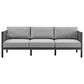 Blue River Cuffay 4-Piece Patio Conversation Set in Dark Gray, , large