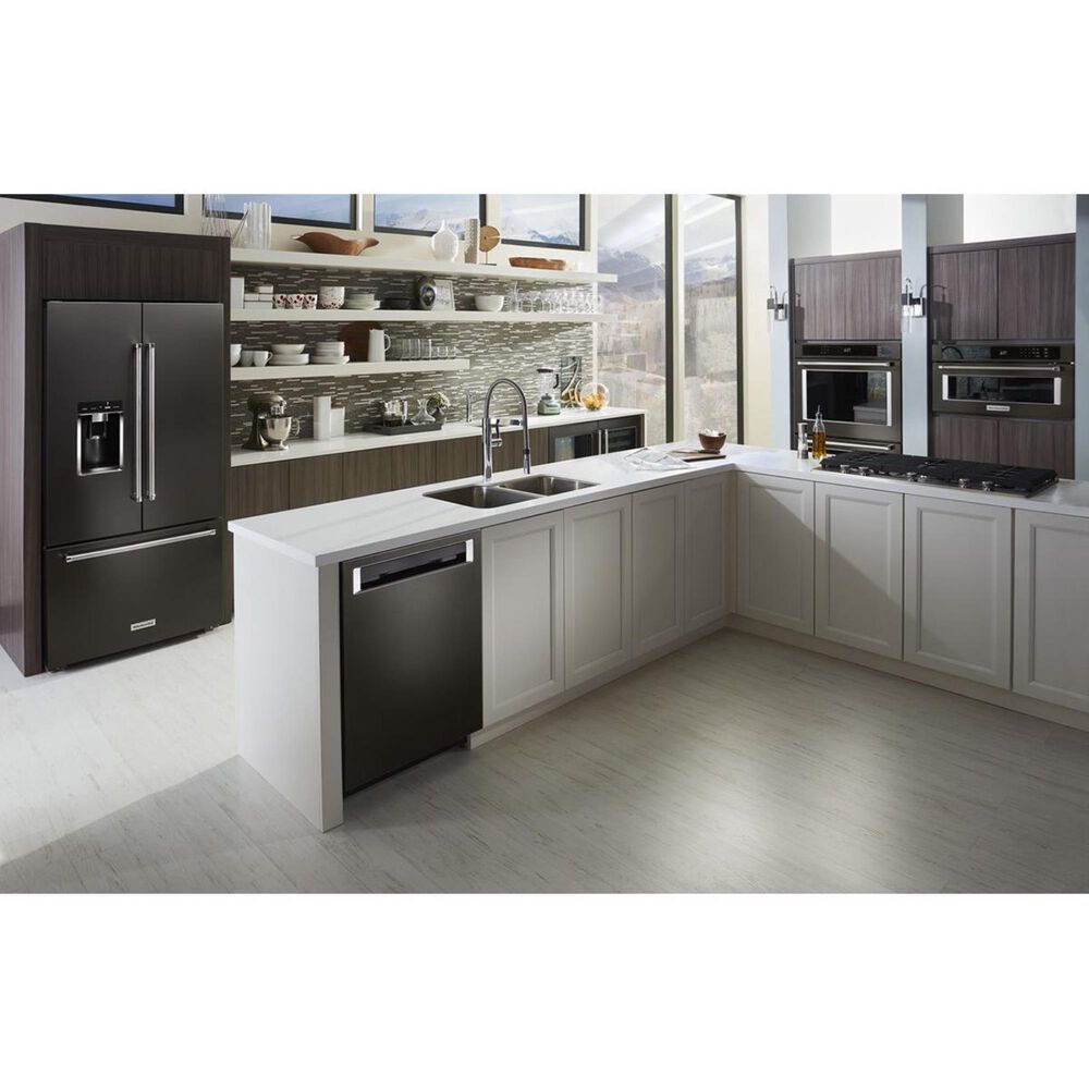 KitchenAid 30&quot; Built-In Microwave Oven with Convection Cooking in Black Stainless, , large