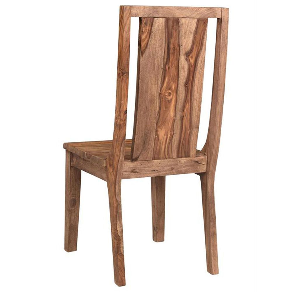 Linon Home Decor Brownstone 7-Piece Rectangular Dining Set in Nut Brown, , large