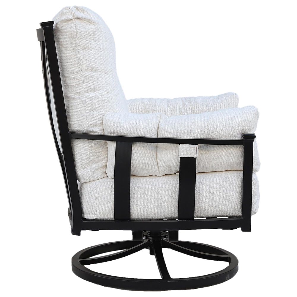 GatherCraft Seville 5-Piece Patio Conversation Set in Medora Ivory, , large