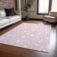 Dalyn Rug Company Wonderland WN23 3" x 5" Pink Indoor/Outdoor Area Rug, , large