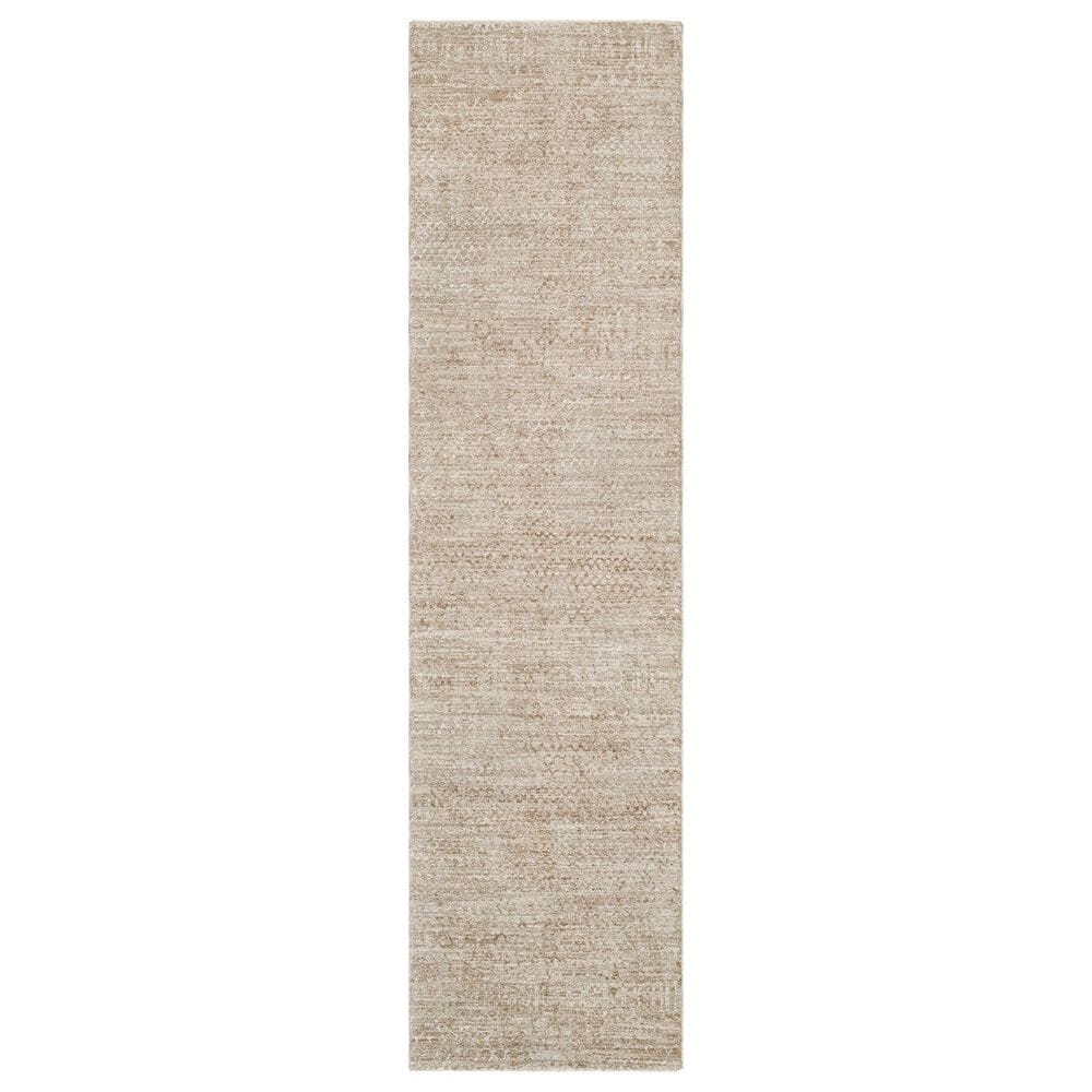 Surya Masterpiece MPC-2303 Medium Gray and Light Gray 2&#39;7&quot; x 10&#39; Runner, , large