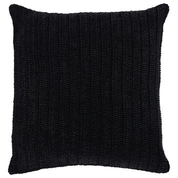 Classic Home Macie 22" Square Throw Pillow in Black, , large