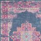 Nourison Passion PSN03 1"10" x 6" Blue Runner, , large