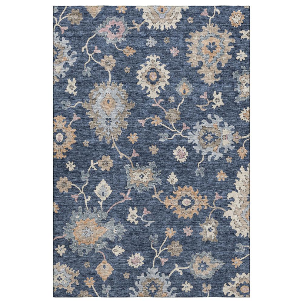 Dalyn Rug Company Hatay HY4 10" x 14" Navy Area Rug, , large