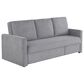 Lifestyle Solutions Mia Convertible Sofa in Light Gray, , large