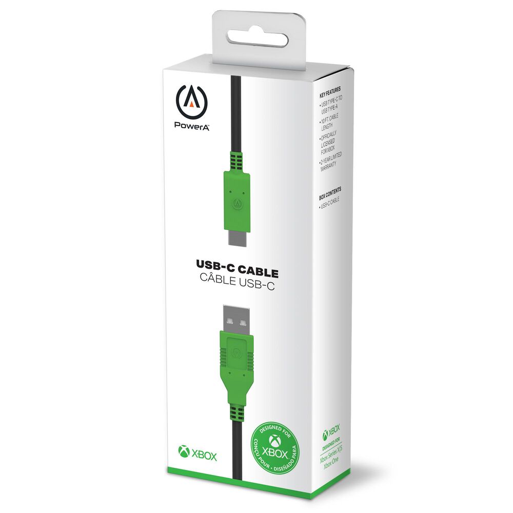 PowerA USB-C Cable Xbox Series X/S in Black, , large