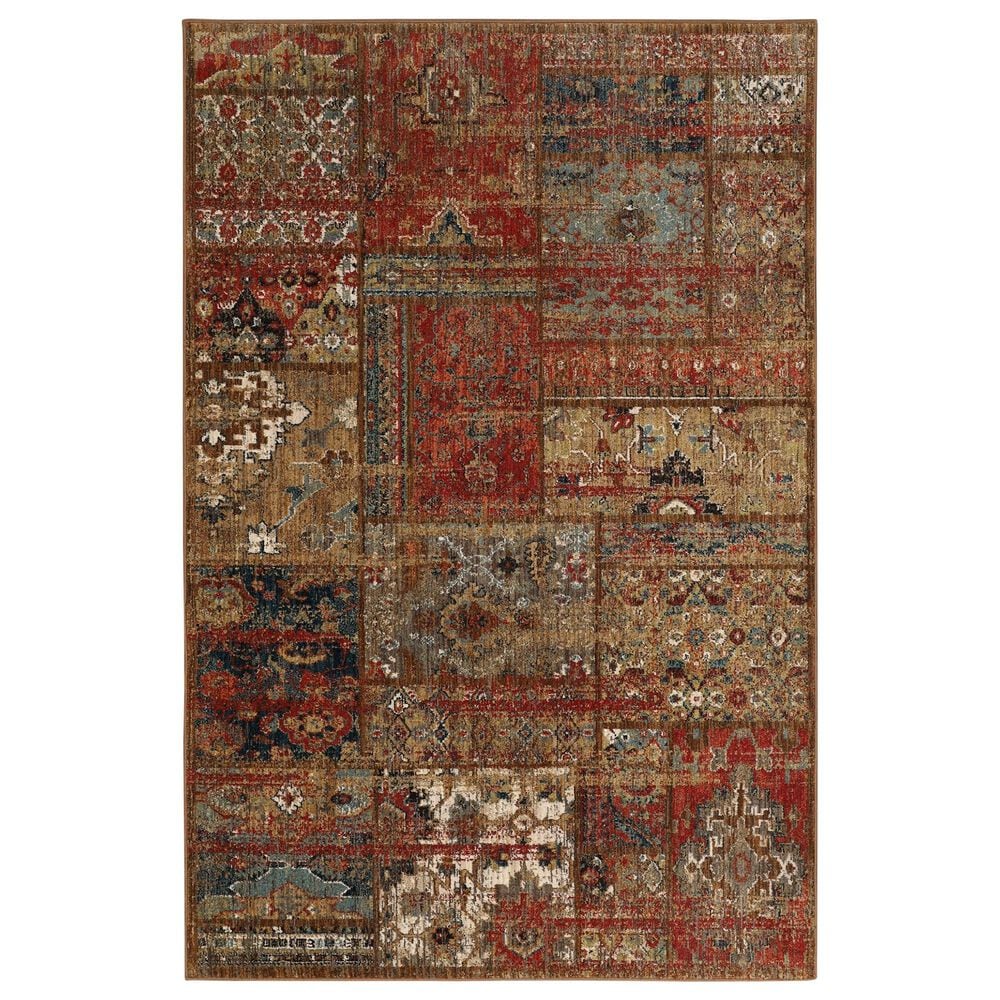 Karastan Studio 92004 8' x 10' Taupe Area Rug, , large