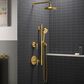 Kohler Awaken Showering Kit in Vibrant Brushed Moderne Brass, , large