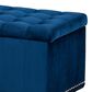 Baxton Studio Kaylee Storage Ottoman Bench in Navy Blue, , large