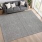 Dalyn Rug Company Soft Essentials Solid Gray 5" x 7"6" Area Rug, , large