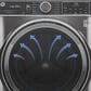 GE Appliances 4.8 Cu. Ft. Front Load Washer and 7.8 Cu. Ft. Electric Dryer Laundry Pair in White, , large