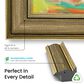 Deco TV Frames Slim 43" Frame Bezel for Samsung the Frame TV in Industrial Brass, , large